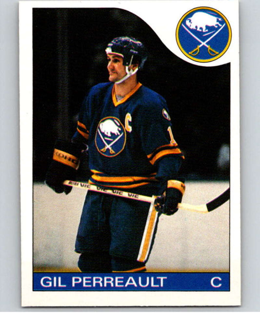 1985-86 O-Pee-Chee #160 Gilbert Perreault  Buffalo Sabres  V56710 Image 1