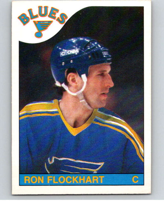 1985-86 O-Pee-Chee #171 Ron Flockhart  St. Louis Blues  V56741 Image 1