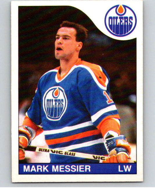 1985-86 O-Pee-Chee #177 Mark Messier  Edmonton Oilers  V56754 Image 1