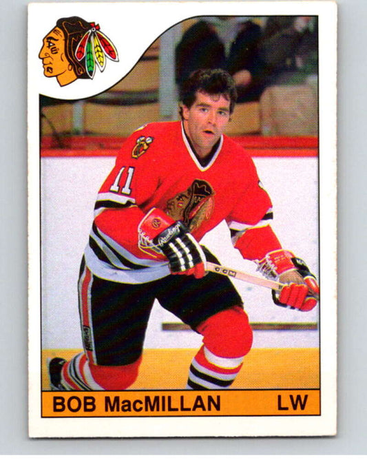 1985-86 O-Pee-Chee #193 Bob MacMillan  Chicago Blackhawks  V56788 Image 1