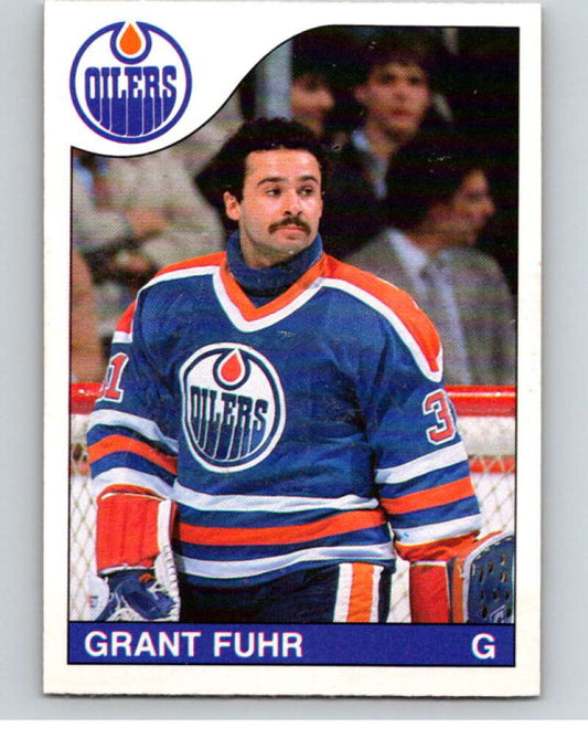 1985-86 O-Pee-Chee #207 Grant Fuhr  Edmonton Oilers  V56819 Image 1