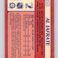 1985-86 O-Pee-Chee #210 Al Iafrate RC Rookie Maple Leafs  V56824 Image 2