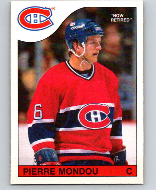 1985-86 O-Pee-Chee #211 Pierre Mondou  Montreal Canadiens  V56825 Image 1
