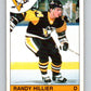 1985-86 O-Pee-Chee #212 Randy Hillier RC Rookie Penguins  V56826 Image 1