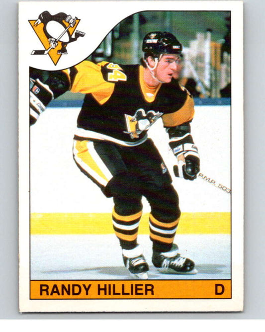 1985-86 O-Pee-Chee #212 Randy Hillier RC Rookie Penguins  V56826 Image 1