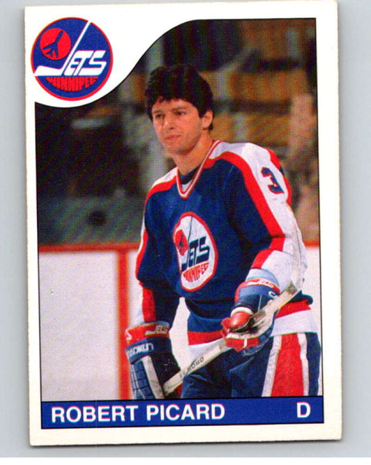 1985-86 O-Pee-Chee #215 Robert Picard  Winnipeg Jets  V56831 Image 1