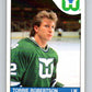 1985-86 O-Pee-Chee #218 Torrie Robertson RC Rookie Whalers  V56840 Image 1
