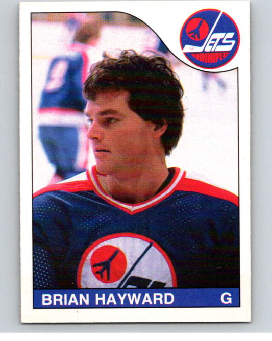 1985-86 O-Pee-Chee #226 Brian Hayward  RC Rookie Winnipeg Jets  V56864 Image 1