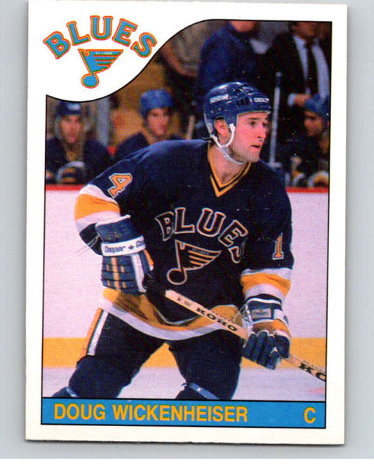1985-86 O-Pee-Chee #229 Doug Wickenheiser  St. Louis Blues  V56868 Image 1