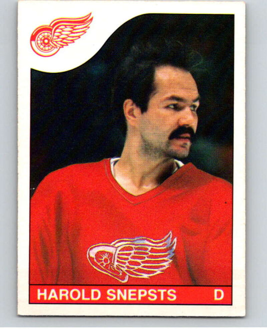 1985-86 O-Pee-Chee #232 Harold Snepsts  Detroit Red Wings  V56876 Image 1