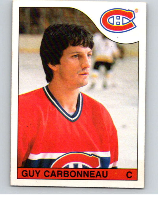1985-86 O-Pee-Chee #233 Guy Carbonneau  Montreal Canadiens  V56880 Image 1