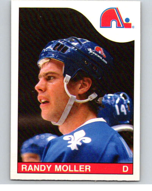 1985-86 O-Pee-Chee #240 Randy Moller  Quebec Nordiques  V56891 Image 1