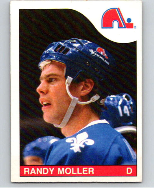 1985-86 O-Pee-Chee #240 Randy Moller  Quebec Nordiques  V56895 Image 1