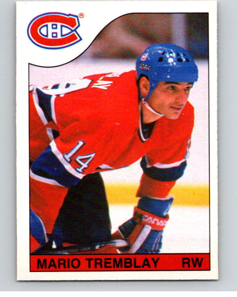 1985-86 O-Pee-Chee #245 Mario Tremblay  Montreal Canadiens  V56909 Image 1