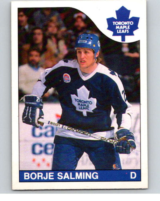 1985-86 O-Pee-Chee #248 Borje Salming  Toronto Maple Leafs  V56915 Image 1