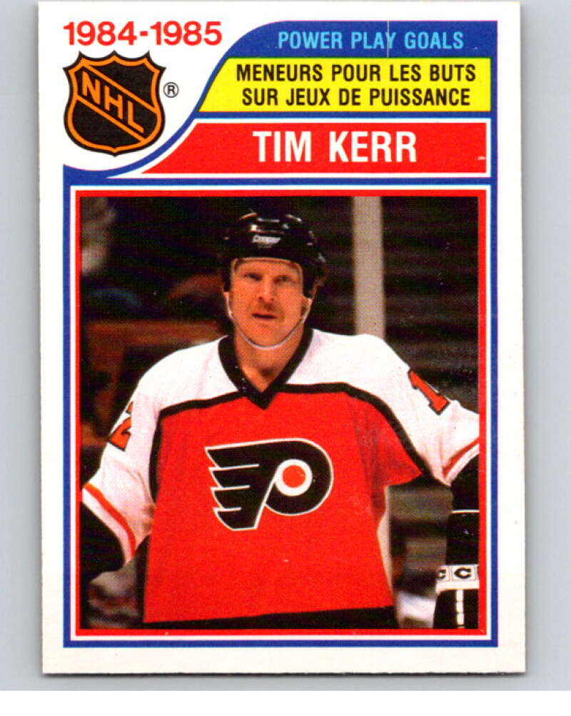 1985-86 O-Pee-Chee #260 Tim Kerr LL  Philadelphia Flyers  V56933 Image 1