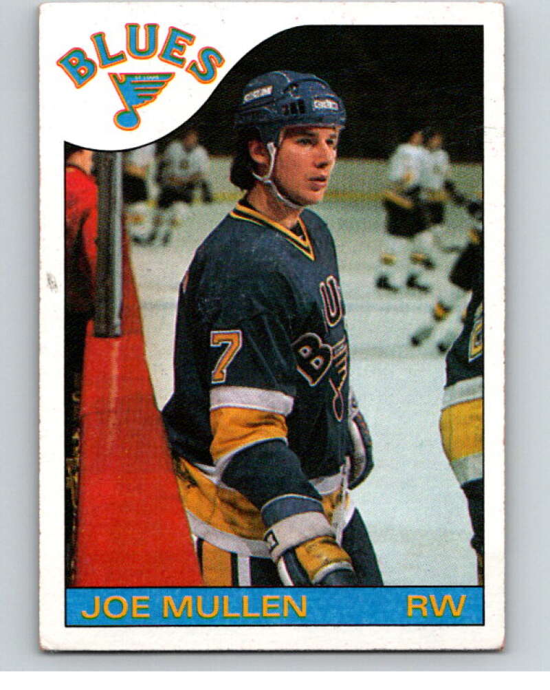 1985-86 Topps #7 Joe Mullen  St. Louis Blues  V56943 Image 1