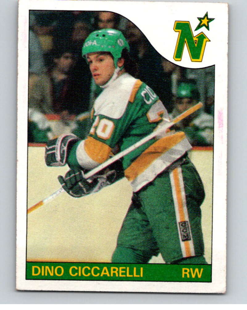1985-86 Topps #13 Dino Ciccarelli  North Stars  V56948 Image 1
