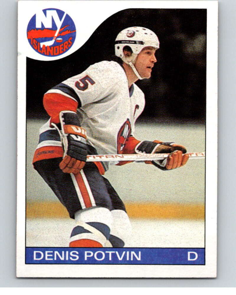 1985-86 Topps #25 Denis Potvin  New York Islanders  V56954 Image 1