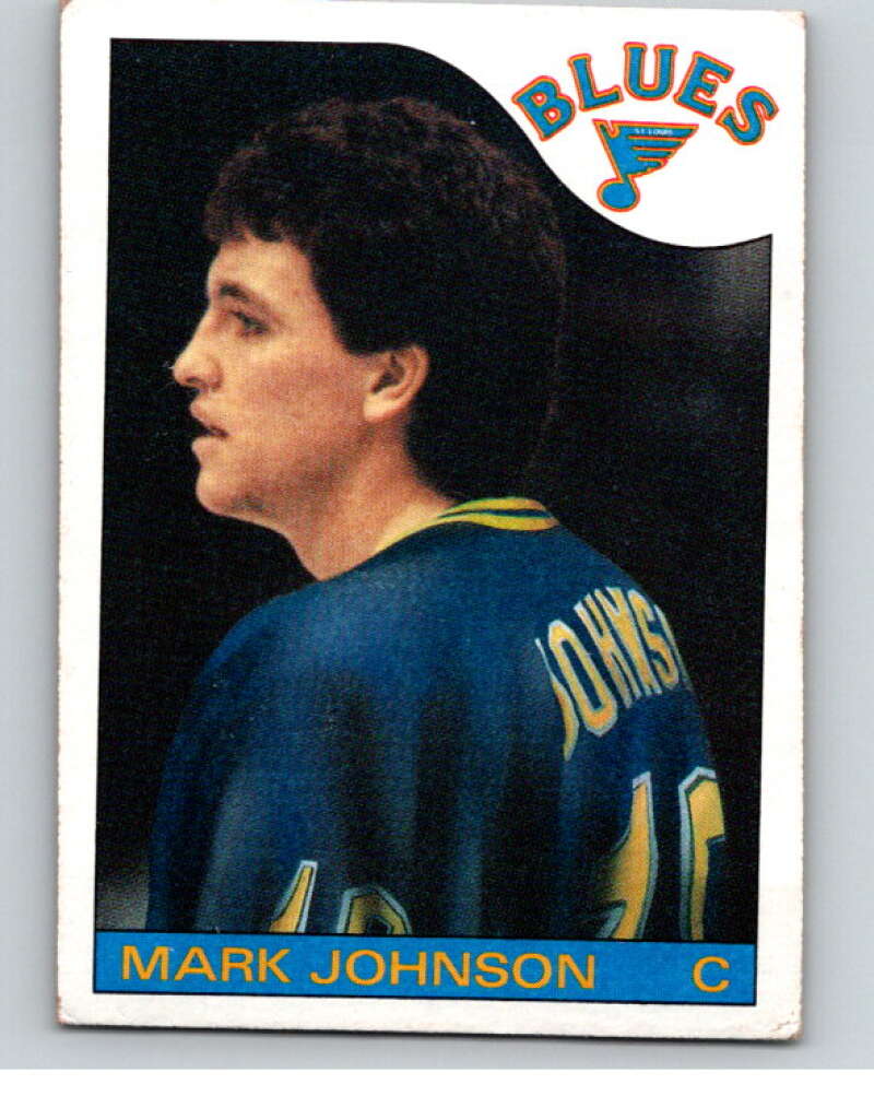 1985-86 Topps #44 Mark Johnson  St. Louis Blues  V56957 Image 1