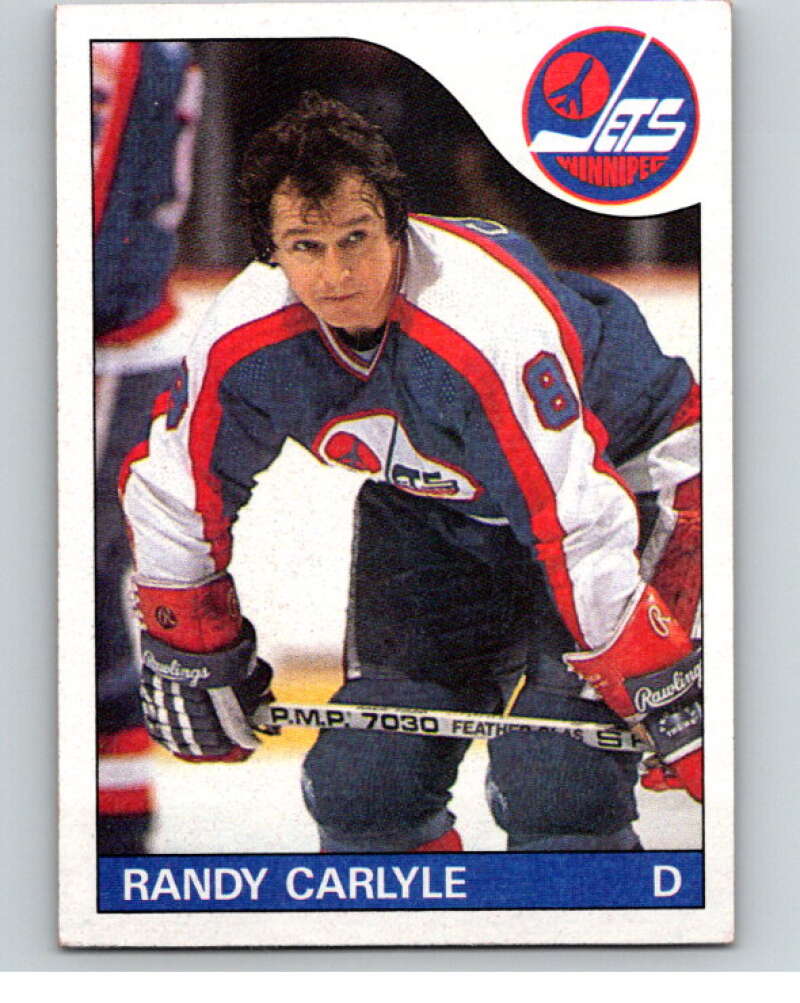 1985-86 Topps #57 Randy Carlyle  Winnipeg Jets  V56962 Image 1