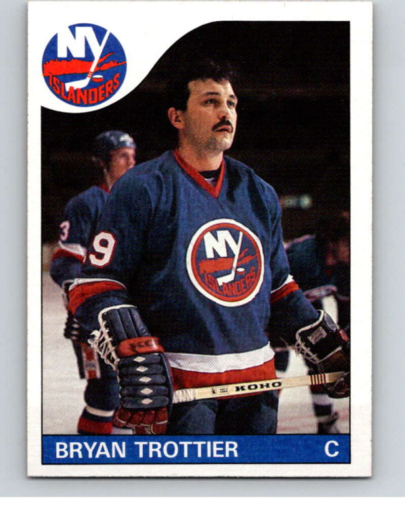 1985-86 Topps #60 Bryan Trottier  New York Islanders  V56964 Image 1