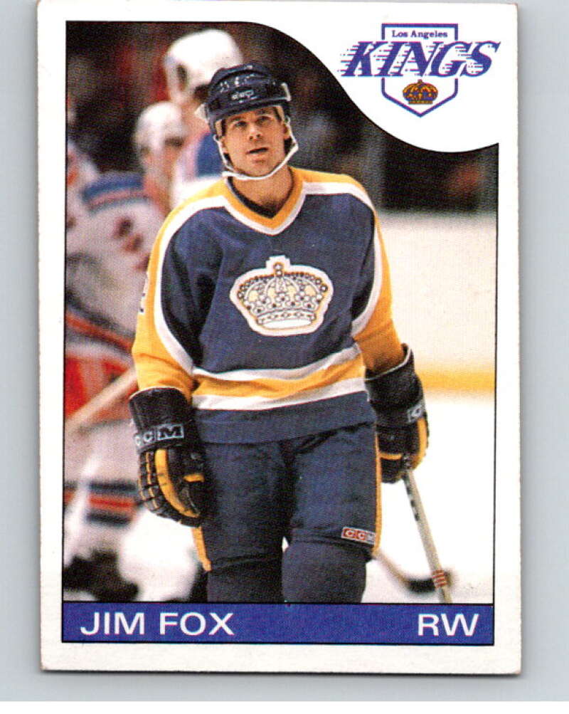 1985-86 Topps #61 Jim Fox   V56965 Image 1