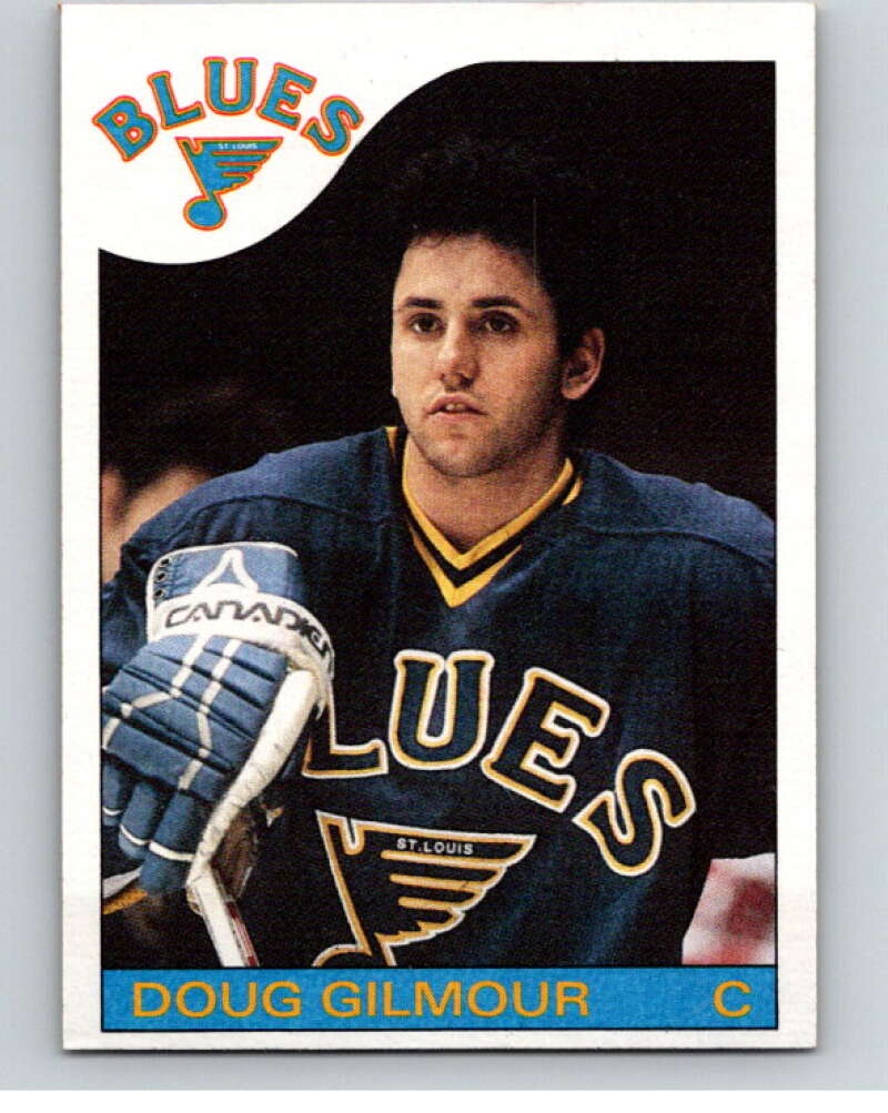 1985-86 Topps #76 Doug Gilmour   V56973 Image 1