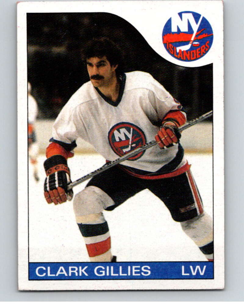 1985-86 Topps #81 Clark Gillies   V56974 Image 1