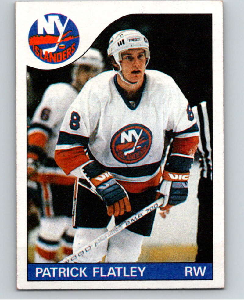 1985-86 Topps #83 Patrick Flatley   V56975 Image 1
