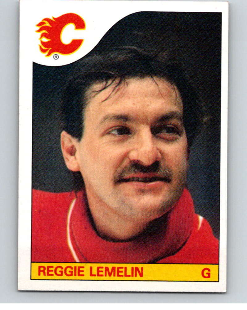 1985-86 Topps #95 Reggie Lemelin   V56980 Image 1