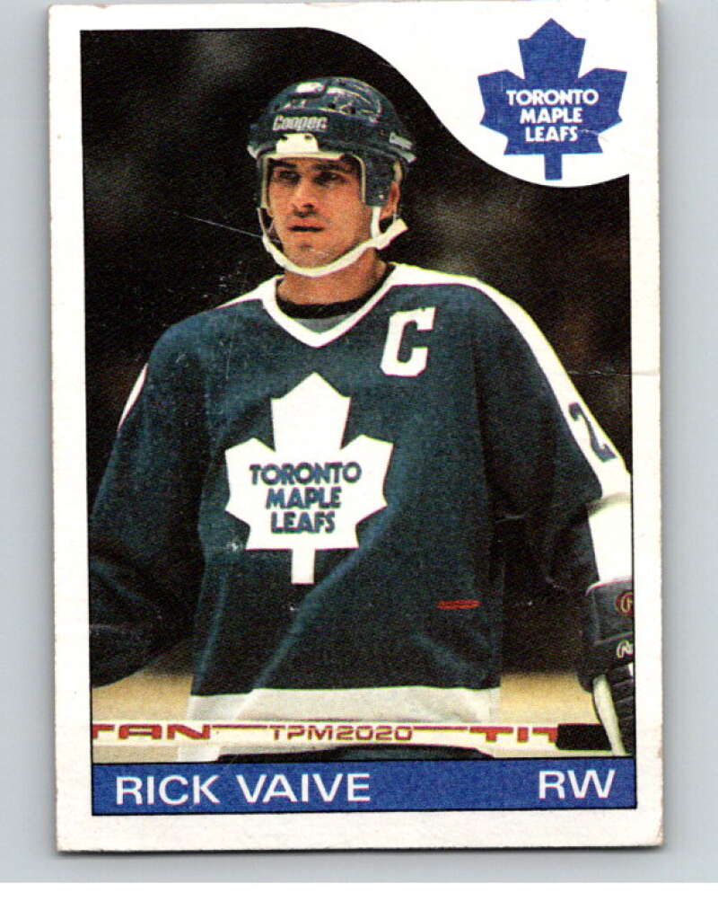 1985-86 Topps #106 Rick Vaive   V56984 Image 1
