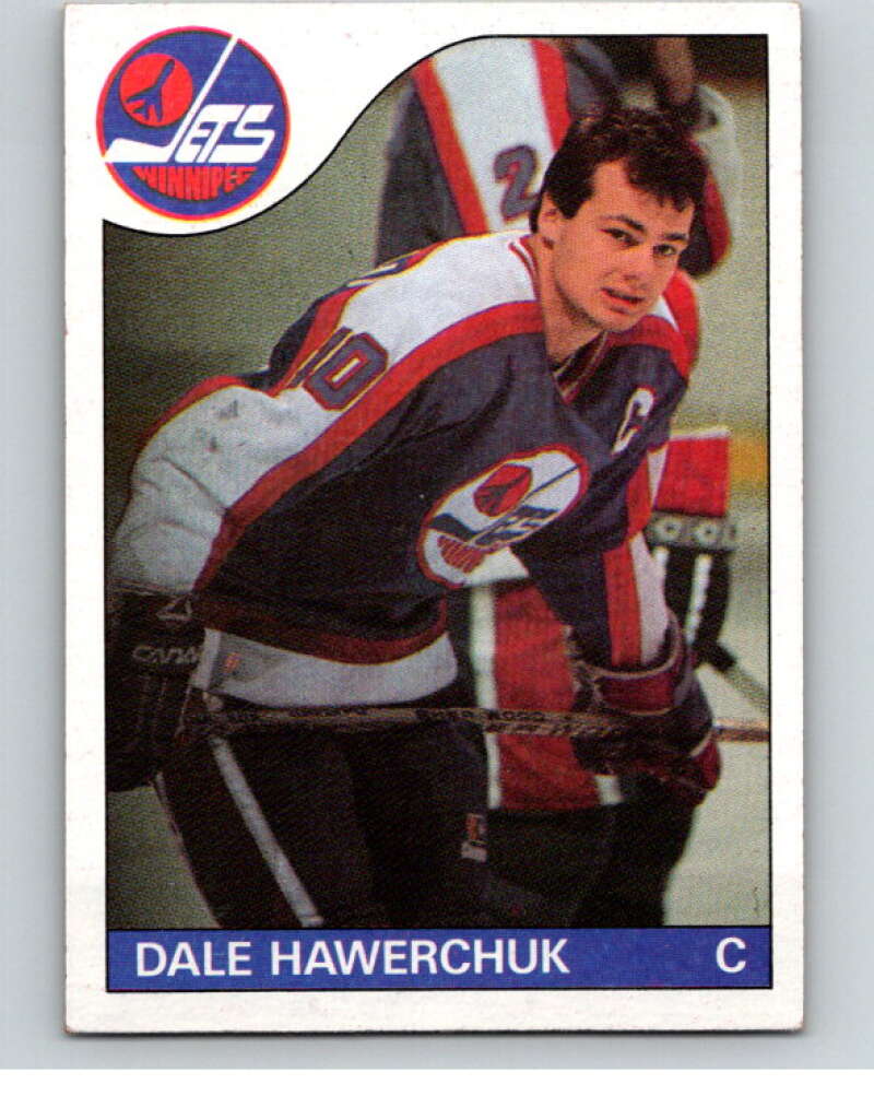 1985-86 Topps #109 Dale Hawerchuk  Winnipeg Jets  V56987 Image 1