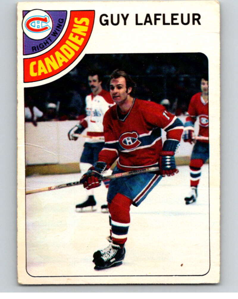 1978-79 O-Pee-Chee #90 Guy Lafleur AS  Montreal Canadiens  V57007 Image 1