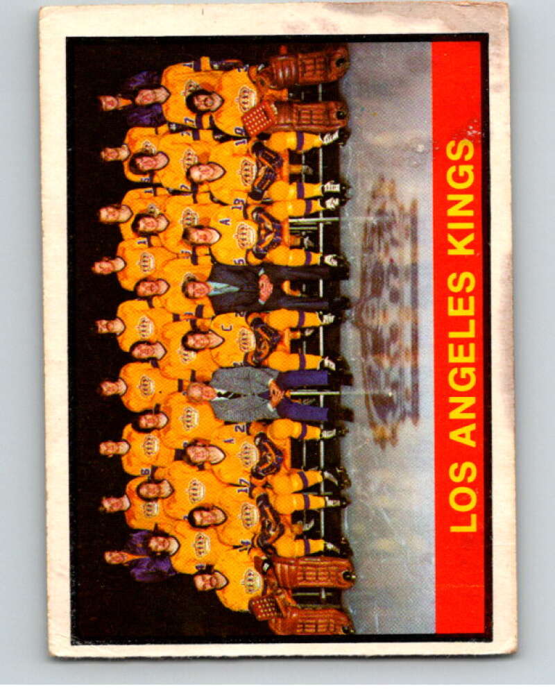1974-75 O-Pee-Chee #287 Los Angeles Kings TC  Los Angeles Kings  V57013 Image 1