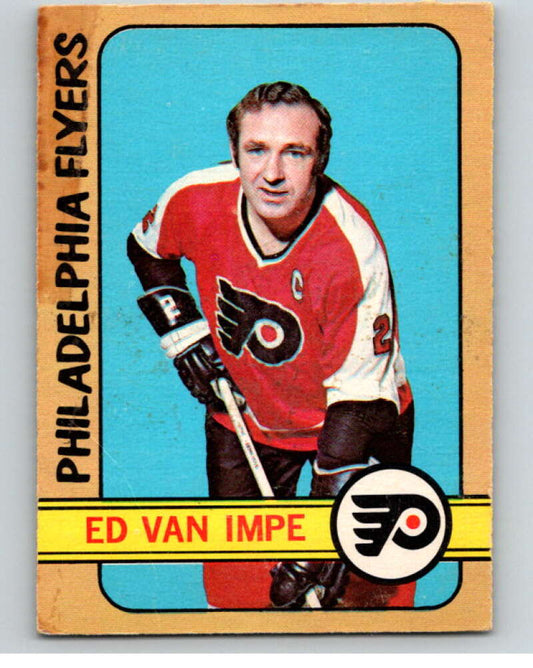 1972-73 O-Pee-Chee #33 Ed Van Impe  Philadelphia Flyers  V57036 Image 1