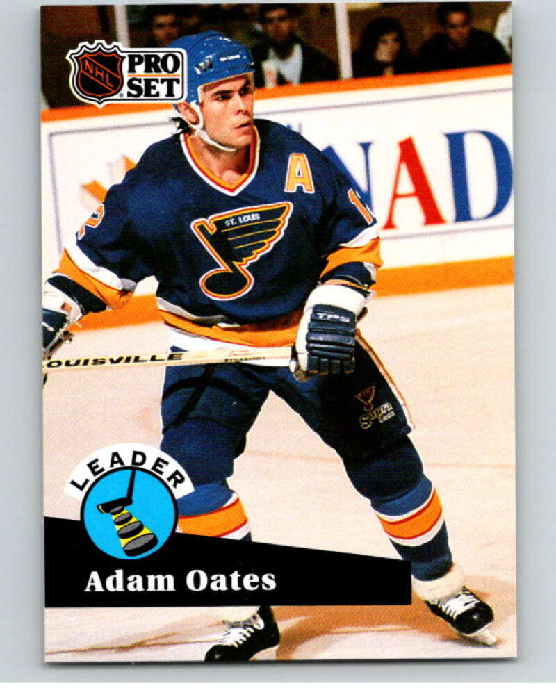 1991-92 Pro Set CC #CC7 Adam Oates  St. Louis Blues  V57059 Image 1