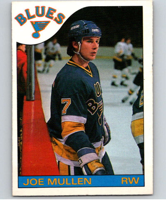 1985-86 O-Pee-Chee #7 Joe Mullen  St. Louis Blues  V57060 Image 1