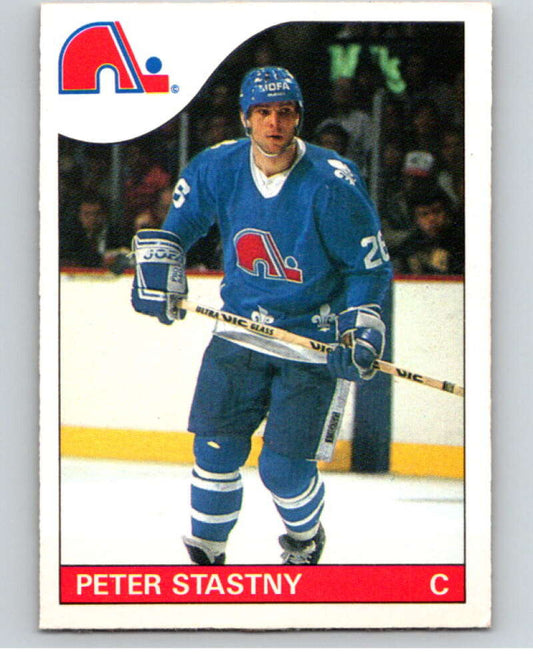 1985-86 O-Pee-Chee #31 Peter Stastny  Quebec Nordiques  V57062 Image 1