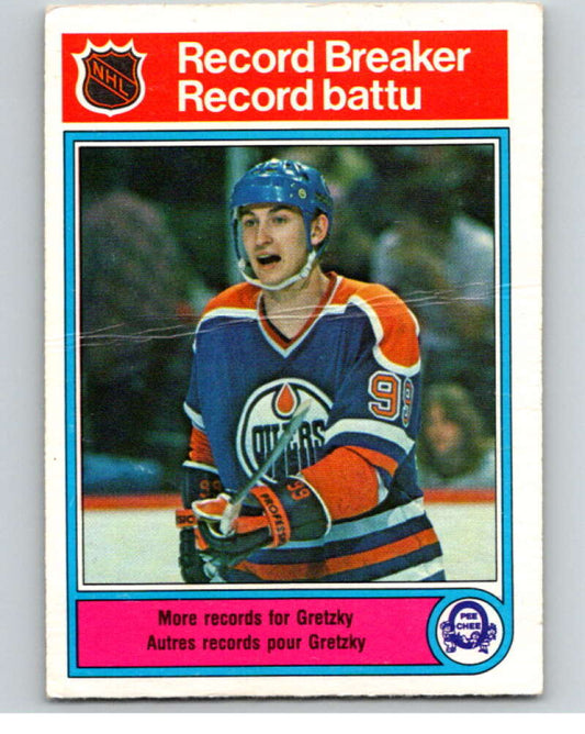 1982-83 O-Pee-Chee #1 Wayne Gretzky RB  Edmonton Oilers  V57080 Image 1