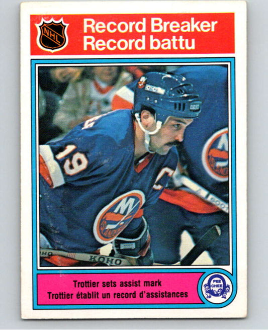 1982-83 O-Pee-Chee #5 Bryan Trottier RB  New York Islanders  V57104 Image 1