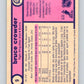 1982-83 O-Pee-Chee #9 Bruce Crowder  RC Rookie Boston Bruins  V57123 Image 2
