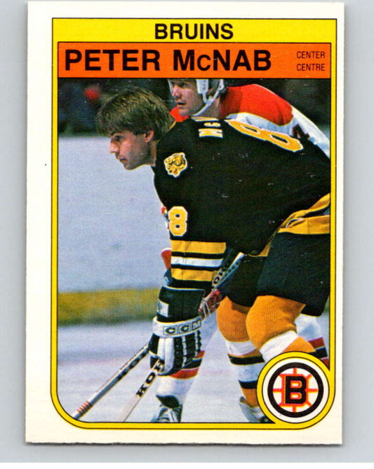 1982-83 O-Pee-Chee #16 Peter McNab  Boston Bruins  V57165 Image 1