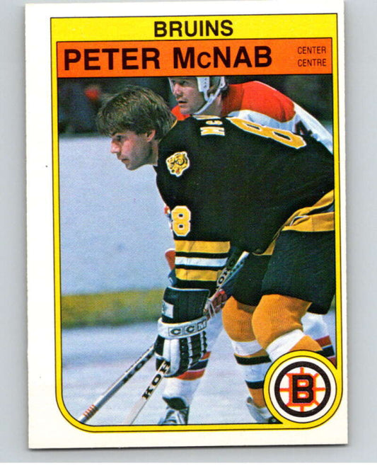 1982-83 O-Pee-Chee #16 Peter McNab  Boston Bruins  V57167 Image 1