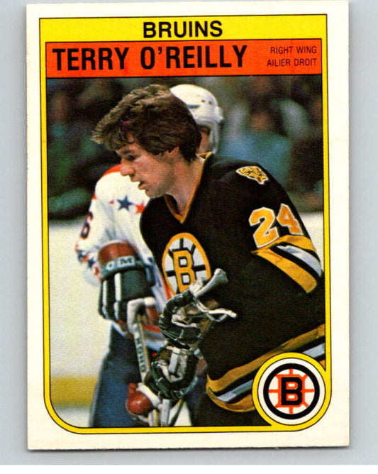 1982-83 O-Pee-Chee #18 Terry O'Reilly  Boston Bruins  V57176 Image 1