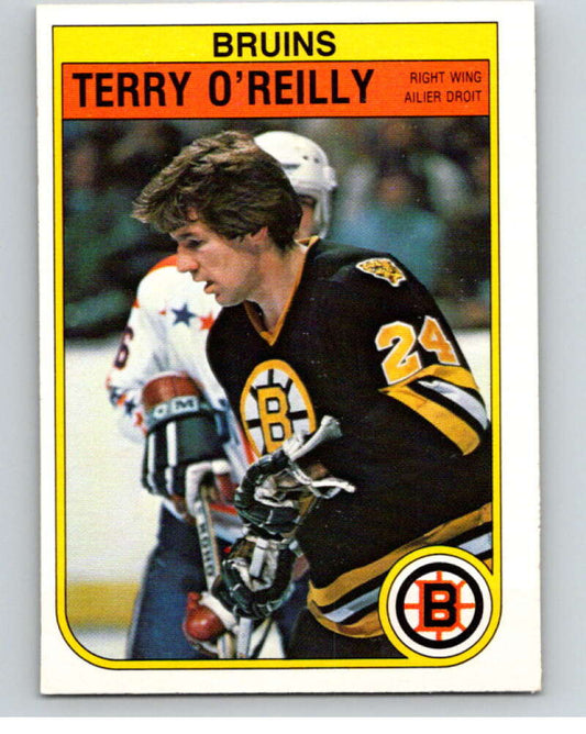 1982-83 O-Pee-Chee #18 Terry O'Reilly  Boston Bruins  V57177 Image 1