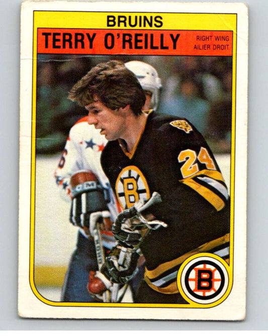 1982-83 O-Pee-Chee #18 Terry O'Reilly  Boston Bruins  V57178 Image 1