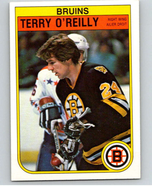 1982-83 O-Pee-Chee #18 Terry O'Reilly  Boston Bruins  V57179 Image 1