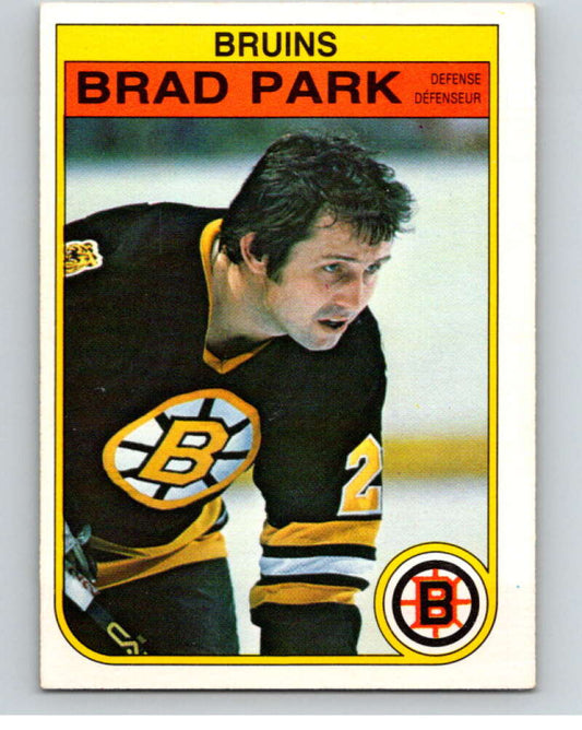 1982-83 O-Pee-Chee #19 Brad Park  Boston Bruins  V57184 Image 1