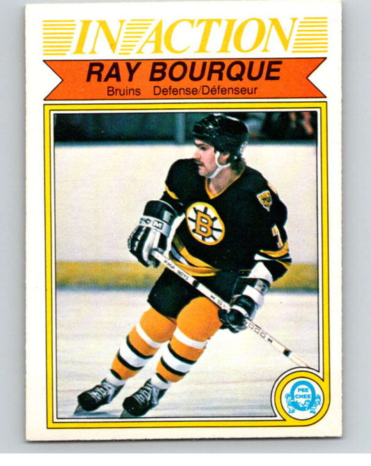 1982-83 O-Pee-Chee #24 Ray Bourque IA  Boston Bruins  V57210 Image 1